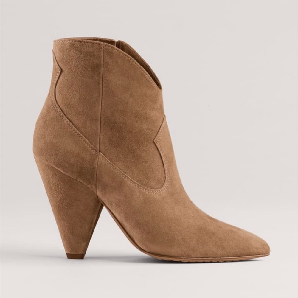 Vince Camuto “Movinta” Suede Booties, Women’s 8M